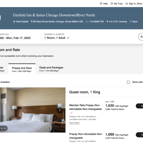 a screenshot of a hotel room